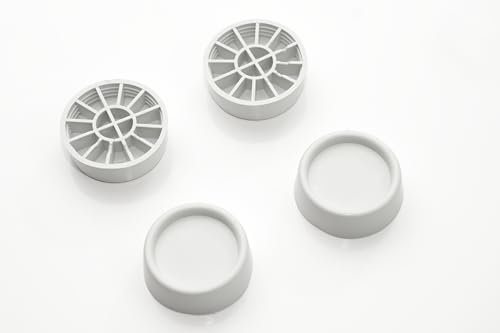 Lot de 4 amortisseurs de vibrations, amortisseurs de vibrations, tapis de machine à laver et sèche-linge