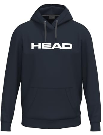 HEAD Club ORIGINAL Hoodie Men, Navy | Herren; Farbe Dunkelblau; für Aufwärmen, Training und Freizeit