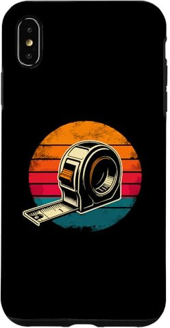 Maßband – Vintage Tischler Handwerker Werkzeug DIY Liebhaber Hülle für iPhone XS Max