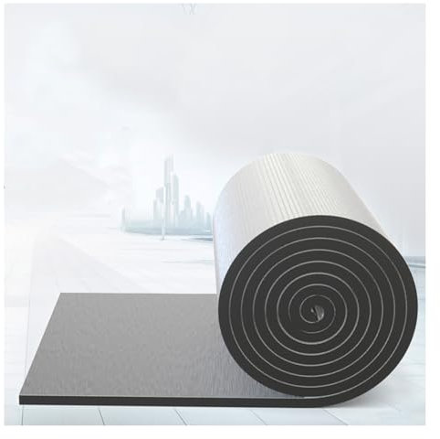 Rouleau Isolant Thermique pour Toit de véranda, Ignifuge et imperméable, Facile à Utiliser, pour Murs, combles, toits, Isolation des tuyaux, réduit Les pertes de Chaleur (Couleur : 10 mm (ép