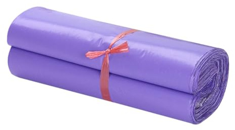 SHERCHPRY 100stücke Verstärkte Express-verpackungsbeutel Wasserdichte Versandbeutel Aus Kunststoff Für Papier Akten Produkte Und Waren Lila