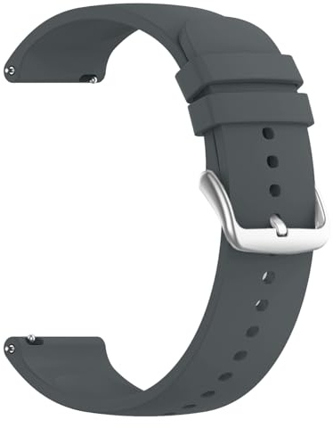Aurrain 19mm silikon klockarmband för ID205L/SW025/SW023/SW021/TE021/TE020/YM023/YM021/YM020/H205L,unisex mjukt sportersättningsarmband.