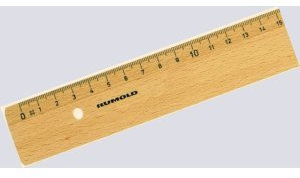 Rumold Holzlineal Buche 17cm