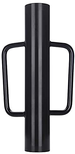 A-KARCK Fence Post Driver 12 lb, Heavy Duty T Post Pounder with Handle Black, Rammer for Installing Fence Posts