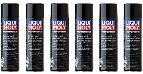 ILODA 6X Original Liqui Moly 500ml Motorbike Ketten- und Bremsenreiniger Cleaner 1602