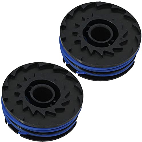 SPARES2GO Line Spool Compatible with Qualcast GT36Li YT7421-01 Strimmer Trimmer (Pack of 2)