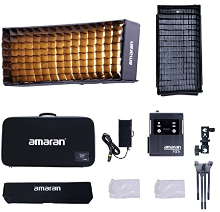Amaran F21x 100W Flex LED Light Mat, Bi-Color 2500K-7500K Video Light | Support DMX Sidus Link App Control for Video Photography