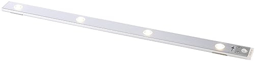 Lunartec Akku LED Lichtleiste: Akku-LED-Unterbauleuchte, CCT, 4 Lichtkegel, 140 lm, Bewegungssensor (Leuchte, Unterbauleuchte Magnet, Lampe mit Bewegungs Melder)