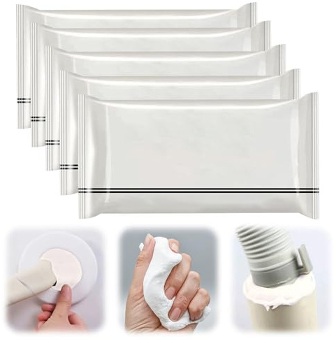 6 Stück Wasserdichter Dichtstoff Mastix, 30g Reparatur Dichtungsmasse, Hochfester Neuer Typ wasserdichter Dichtungsmasse Mastix Dichtungslehm, Flammhemmendes für Lücken, Löcher, Risse