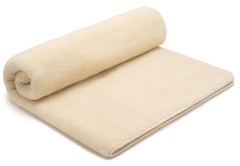 Best Wool Merino Wolldecke Schurwolle 240x200 cm - Kuscheldecke aus 100% Merino Schafwolle - Groß und Flauschige Decke Wolle - Gewicht 1100g/m2 - Atmungsaktives Material