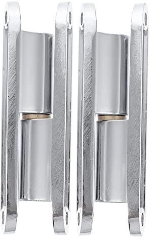 Gatuida Lot De 2 Charnières De Porte Pour Boîtier Électrique Charnières De Rénovation Robustes À Visser Métalliques De Meubles En