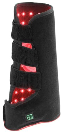 BELOWSYALER Pferde-Phototherapie-Beinpolster mit Design zur Erholung des Wettkampfs und zur täglichen Pflege, leichtes Pad für Pferdebeinzirkulation