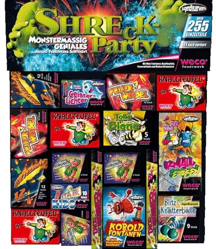 KLIMA SHRECK Party - KINDERFEUERWERK - ca. 250 Teile (5)