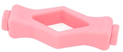 Washing Machine Door Holder, Front Load Washer Door Prop, Mouth Shape Strong Magnet Washer Door Stop Stopper for Washing Machine Drying Washe (Pink)