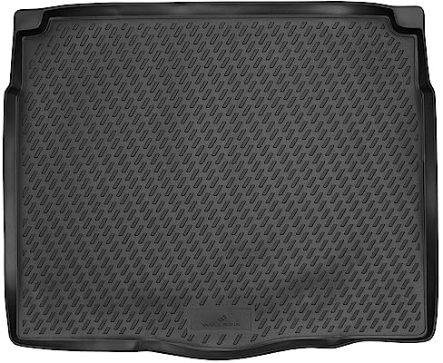 WALSER XTR Kofferraumwanne für Opel Astra J 5-türer 2009-2015 Schrägheck, 100% passgenaue Antirutschmatte Auto, Gummimatte Auto, Kofferraum Schutzmatte, Auto Gummimatten