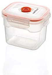 Nutrifresh To Go - Caja de almacenamiento de alimentos de plástico con cierre hermético al vacío 0,75 litros