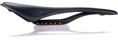 Sillín de bicicleta de fibra de carbono sin asiento de bicicleta de montaña estándar, sillín de bicicleta de carretera, asiento de fibra de carbono, accesorios de conducción (brillante)
