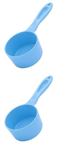 ABOOFAN 2 Piezas Medidora Medidor Tazas Medidoras para De Comida para Mascotas Cucharas De Comida para Comida De Perro Herramienta