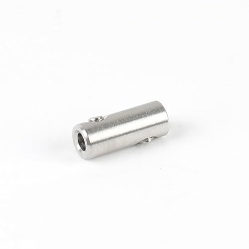 Leliafleury Drahtseilklemme, 4 mm, 5 Stück, Edelstahl-Drahtseilkausche, Doppelloch, Drahtseilklemmen, Drahtseilschloss mit Endschraubstopfen für Kabelverschraubungen