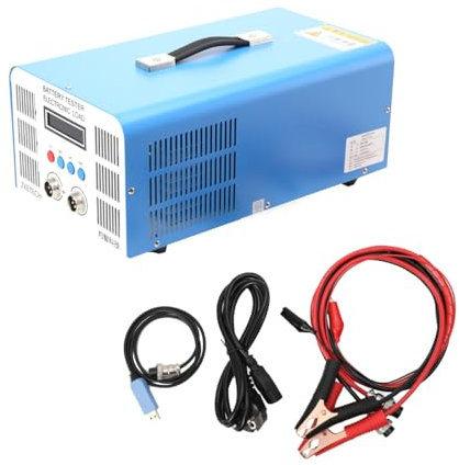 QWEXOB EBC-A40L Lithium Batterie lade entlade Kapazitätstester mit hohem Strom 5V 40A Fe Batterie Zyklustester mit ein Online-Kabel, ein Paar Prüfkabel, ein Netzkabel Battery capacity tester