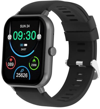 Smart Watch for Cricket Outlast - with Bluetooth Call, 1.9 HD Touch Screen Fitness Tracker 50+ Sport Modes Elegant Activity Tracker for Android/iOS Phones - Black