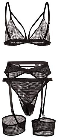 WILLBEST Dessous Damen sexy unterwäsche Curvy BH Damen mit bügel Dessous Body sexy reizwäsche erotiek zubehör für Paare Sport Outfit Set Strumpfhalter Back to