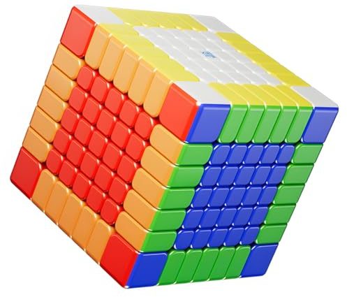 MoYu AoFu V5 Double Track Magnetic 7x7 Speed Zauberwürfel AoFu WRM V5 7x7x7 Double-Track 160 Magnets Magic Stickerless Puzzle Cube
