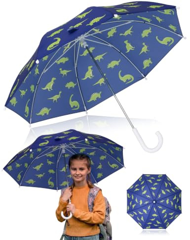 STYNGARD Regenschirm Kinder - Stockschirm Kinder Regenschirm - Kinder Regenschirm Mädchen & Junge - Kinderschirm Modell BERLIN