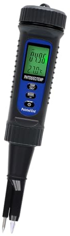Tester dell'acqua 4 in 1 con alloggiamento in ABS e display LCD per analisi di alimenti e laboratorio, calibrazione automatica rilevatori alimentari