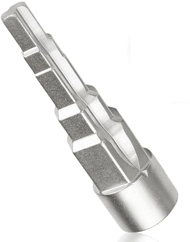 HZOUHONG Llave escalonada universal para radiador, con cuadrado interior, 5 niveles, válvula de radiador, llave de vaso de 1/2 pulgadas, para boquilla de válvula sanitaria