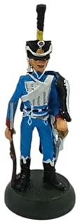OPO 10 Zinnfigur eines Soldaten, Maßstab 1:32, 54 mm: Napoleonischer Husar – Preußisch – Almirall Palou SOL20