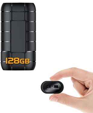 10 Days Long Battery Life 128G Magnetic Voice Activated Recorder,2000 Hours Recording Capacity,Digital Audio Recorder, Small Recording Devices,STTWUNAKE