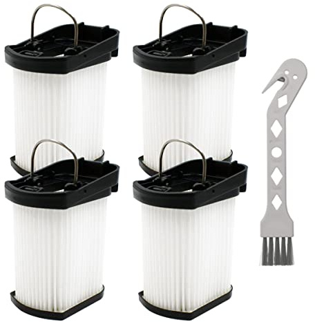 Fre.Filtor 4-PACK Replacement Filters for Shark WV270 WV270UK WV273UKT WandVac 2.0 Cordless Handheld Vacuum Cleaner - Washable and Reusable Filter
