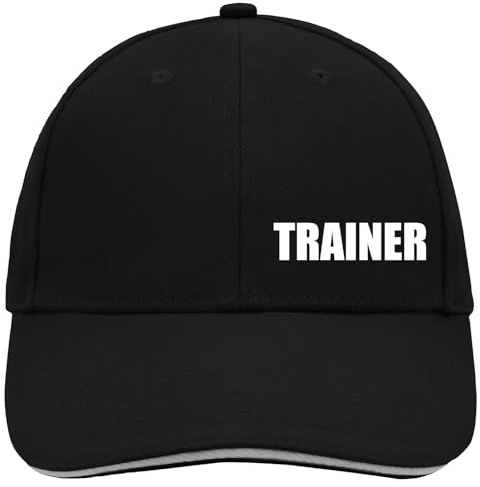 Huuraa Cappy Mütze Trainer Training Geschenk | Baseballkappe Basecap Kappe Geschenkidee Unisex Baseball Cap