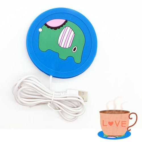 Scalda Bevande, Scalda Tazza USB, Tazze Da Caffè, Coffee Warmer, Scaldatazze da Caffè, Riscaldatore Caffè Intelligente, Scaldabagno Tazza USB Ufficio/Casa, Tazza Termica Caffè/Tè