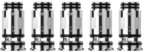 5 piezas/paquete Bobina PnP X Resistencia VOO'POO 0,2ohm ajuste Cartucho PnP X Pod Tank DTL MTL/Uforce X Tank para Drag S2 Drag X2 Argus Pro 2 Kit Drag 5 Original (0,2 ohmios) - No Nicotine