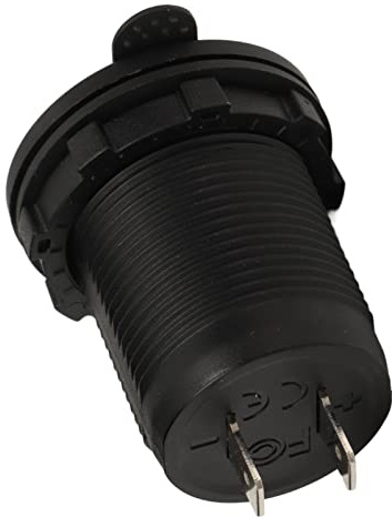 Cargador de Coche USB, Adaptador de Encendedor de Cigarrillos con Luz Azul para Yates, Barcos, Motocicletas para iOS