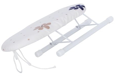 Mini Tabla de Planchar, Portátil, Manga, Puños, Collares, Mesa de Planchar para Uso en el Hogar y Viajes (Flores en racimos Apretados)