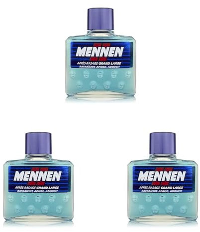 MENNEN - Lotion Après-Rasage Homme Grand Large - 125 ml (Lot de 3)