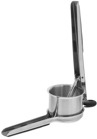 CHILDWEET Schiacciapatate Manuale Acciaio Inossidabile Pressa per Patate Verdure e Frutta Utensile da Cucina Compatto e Robusto per Purè e Piatti Sani