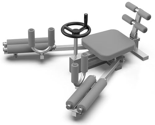 Beinstrecker Heavy Duty, 99.8 kg Beinstreckmaschine, 210° Grad Professionelle Beinmaschine mit Gelenkschutzkissen, für Tanz, Ballett und Gymnastik Krafttraining