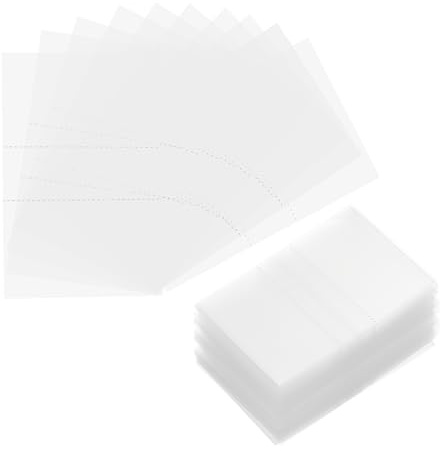 QUARKZMAN 400Stk Klare Perforierte Schrumpfbänder 40x30mm PET Schrumpffolien Für Flaschen Passt Auf Verschlussdurchmesser 22-27mm Gläser Versiegelung Für Tropfer Reagenzglas Flaschen