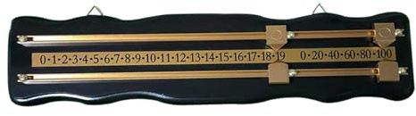 Genérico Segnalibro di tasso,Segnalibro di tasso - Segnalibro di Legno e Segnalibro - Punteggio Keeper facile, Chiaro Segnalibro per Bastoni e Forniture