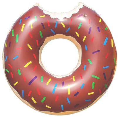 HAPZUR Ciambella Gonfiabile per Bambini 3-12 Anni, Anello da Nuoto Sicuro e Stabile 1 Pezzo, Giocattolo Galleggiante Acquatico per Piscina & Spiaggia