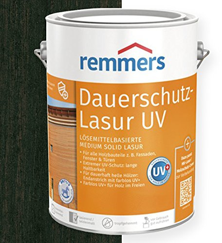 Remmers Dauerschutz-Lasur UV (750 ml, ebenholz)