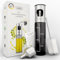 AVIDI® 4in1 Premiumset – Ölsprüher für Speiseöl & Essig mit UV-Schutz & Zubehör - Öl Sprühflasche für Airfryer, Ölsprüher für Heißluftfritteuse, Ölsprüher Glas, schwarz und Edelstahl - 100ml
