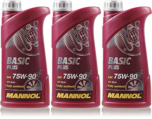 Set 85459066 MN8108-1 3L Original MANNOL Basic Plus 75W-90 API GL 4+ Öl Getriebeöl