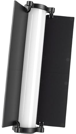 Sxhlseller Bastone Magnetico per Illuminazione Video con Bacchetta Luminosa LED RGB da 15 W Ad Alta Potenza 1800K-9000K con Treppiede Batteria da 2600 MAh per 8 Ore di Utilizzo per Video/foto