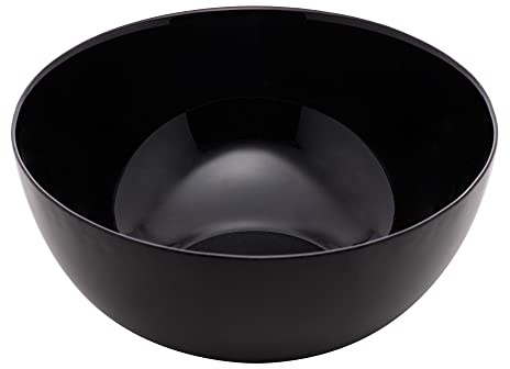 Luminarc Diwali Colours - Ensaladera (21 cm), color negro