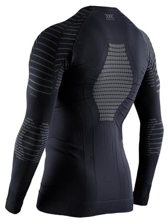 X-Bionic Invent 4.0 Shirt Lg Sl Men, Camiseta, Hombre, Bluestone/Anthracite, S